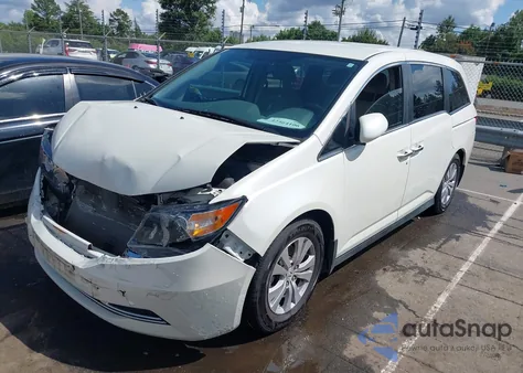 2015 Honda Odyssey Ex from USA, damaged, VIN 5FNRL5H4XFB033312